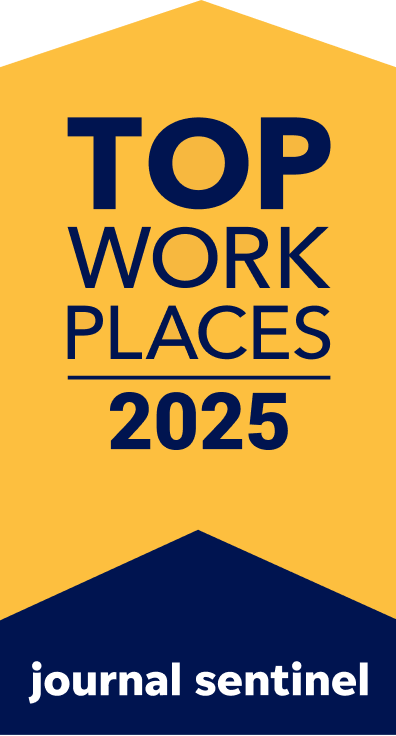 Top Work Places Logo 2025 Oberlin Filter Company by The Milwaukee Journal Sentinel